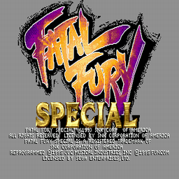 Fatal Fury Special (U) for segacd screenshot